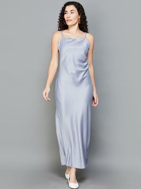 code by lifestyle grey maxi dress