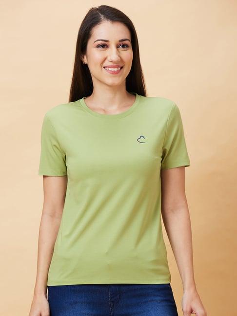 being human green regular fit t-shirt