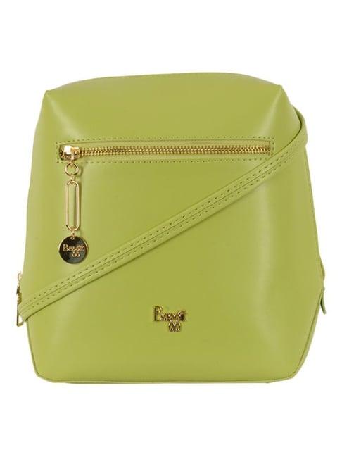 baggit green small backpack