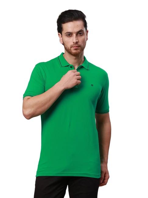 raymond green contemporary fit polo t-shirt