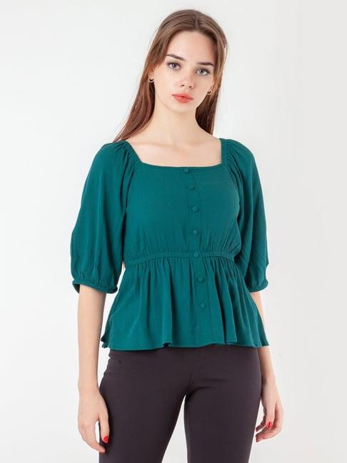 zink london green regular fit top