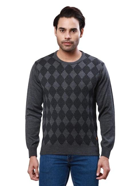 raymond anthra regular fit argyle sweater