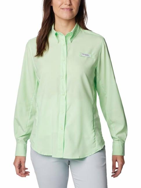 columbia green shirt