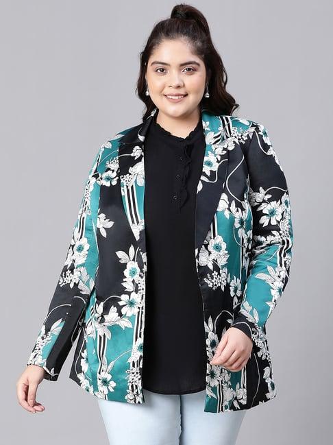 oxolloxo multicolor floral print jacket