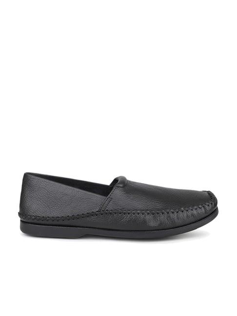 atesber 
 men's black casual loafers