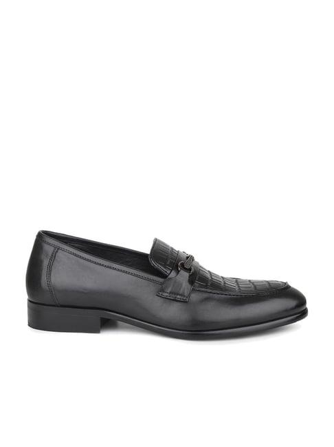 atesber 
 men's black formal loafers