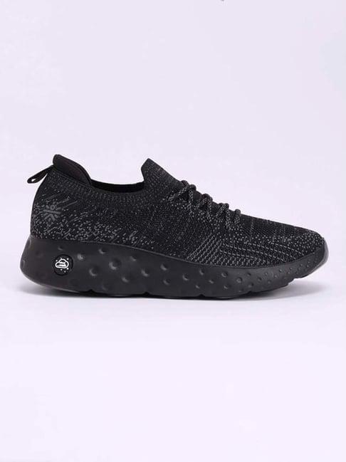 cultsportone ez+ cushn men's black running shoes