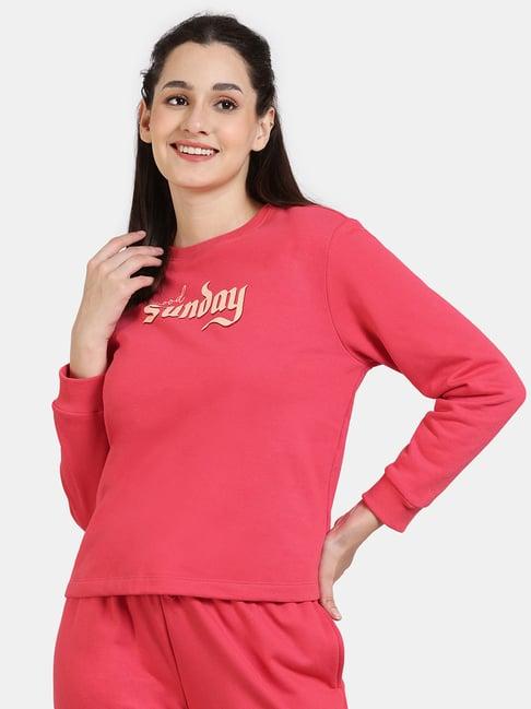 coucou by zivame red printed pullover