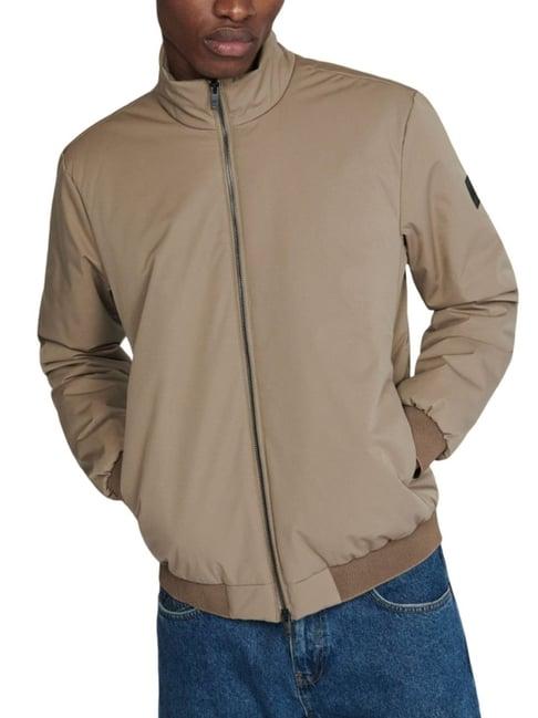 matinique beige regular fit jacket