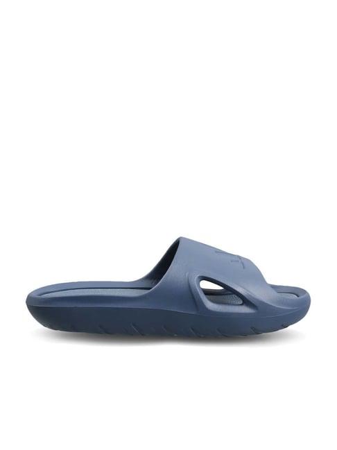 adidas men's adicaine blue slides