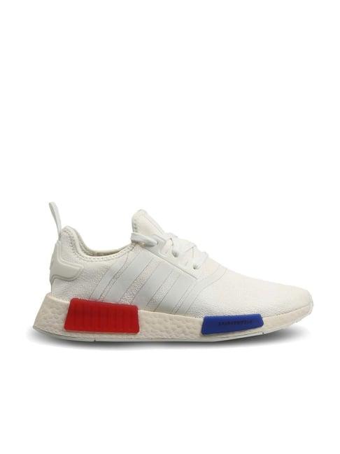 adidas originals men's nmd white casual sneakers