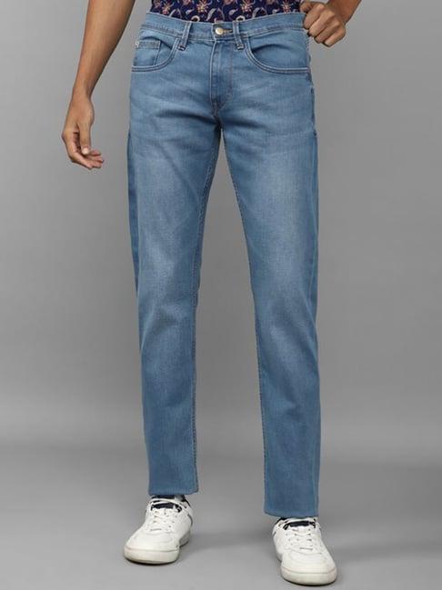 allen solly blue slim fit jeans