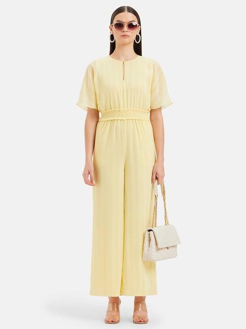 kazo yellow jumpsuit