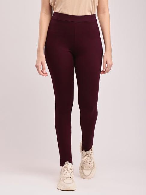 fablestreet livin skinny fit mid rise regular trousers