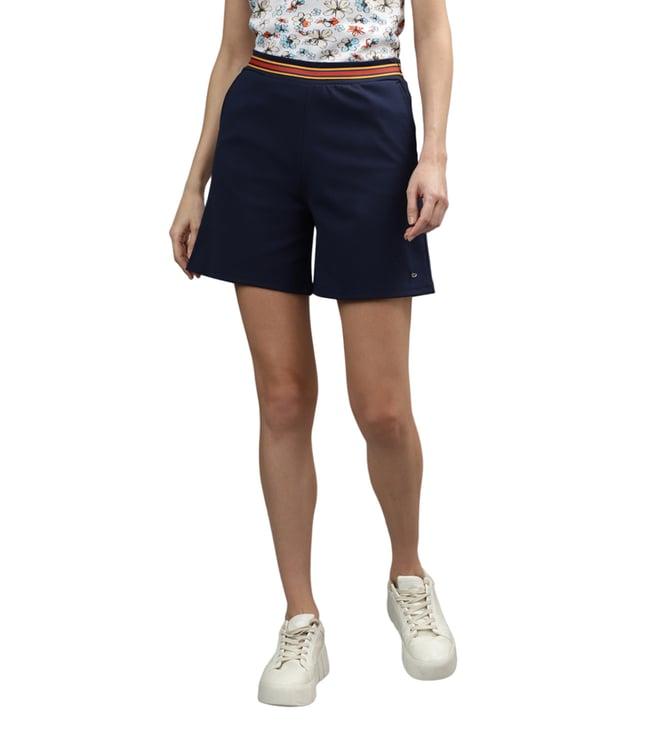 iconic navy regular fit short