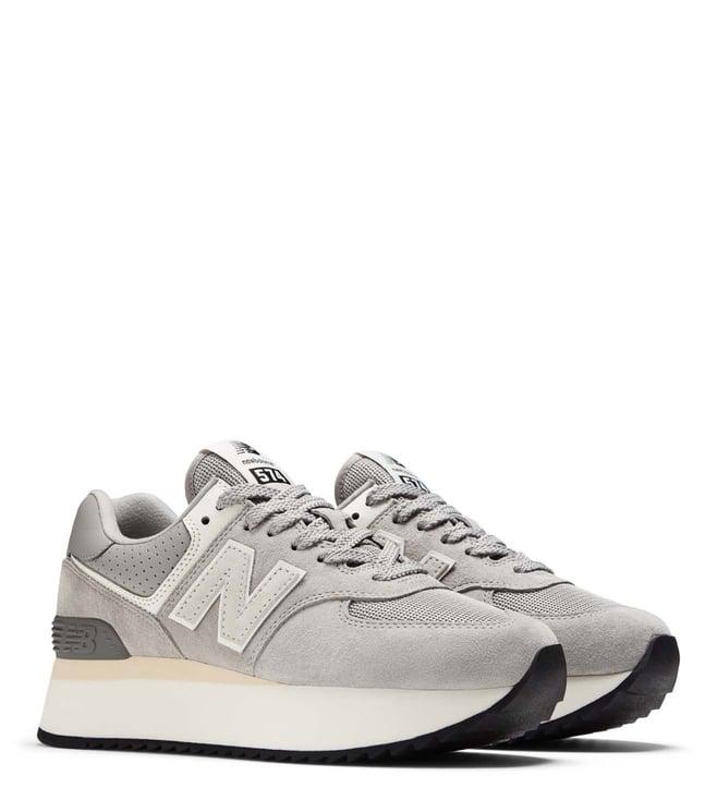 new balance women's wl574zba arctic grey sneakers