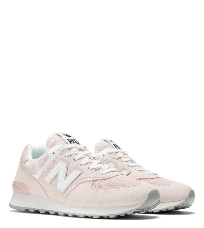 new balance unisex u574fpp alloy & pink sneakers