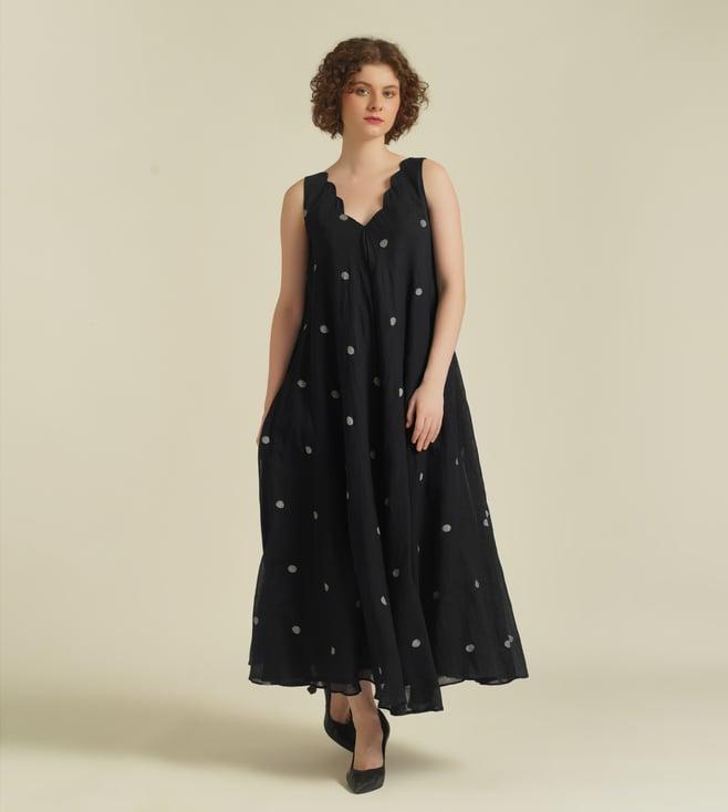 indigo dreams black royale xix dress