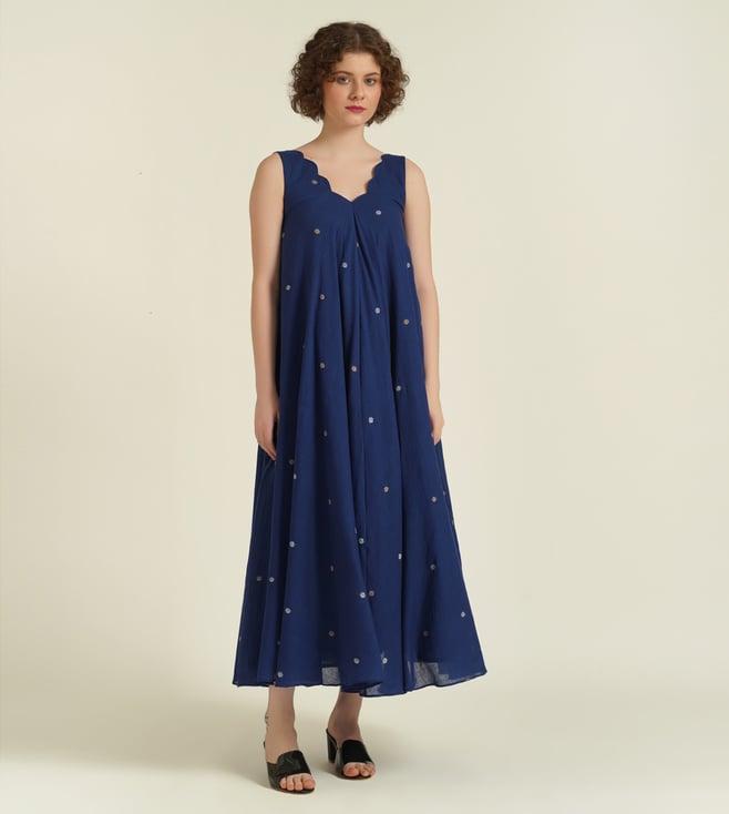 indigo dreams blue royale xxi dress