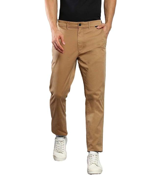 calvin klein countryside khaki solid slim fit chinos