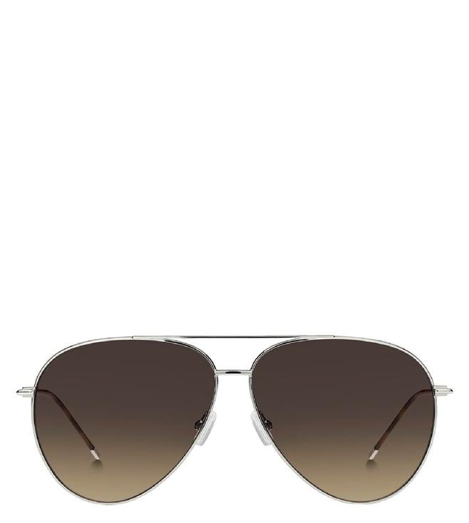 hugo boss 205429tng60pr multi light & minimal uv protection pilot sunglasses for women