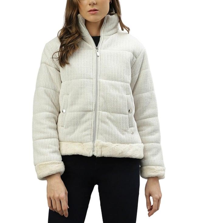 elle off white fashion relaxed fit jacket