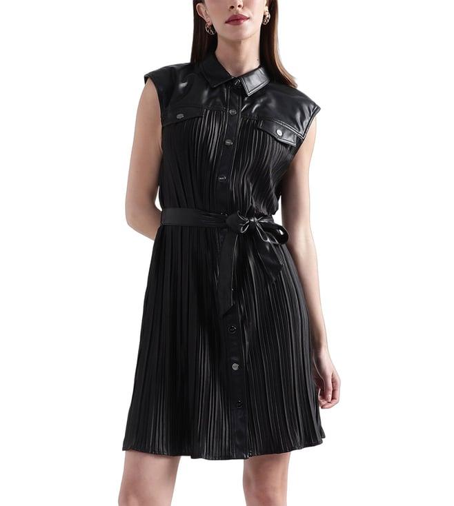 dkny black fashion regular fit dress