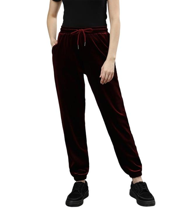 iconic wine regular fit joggers