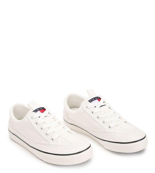 tommy hilfiger women's ecru sneakers