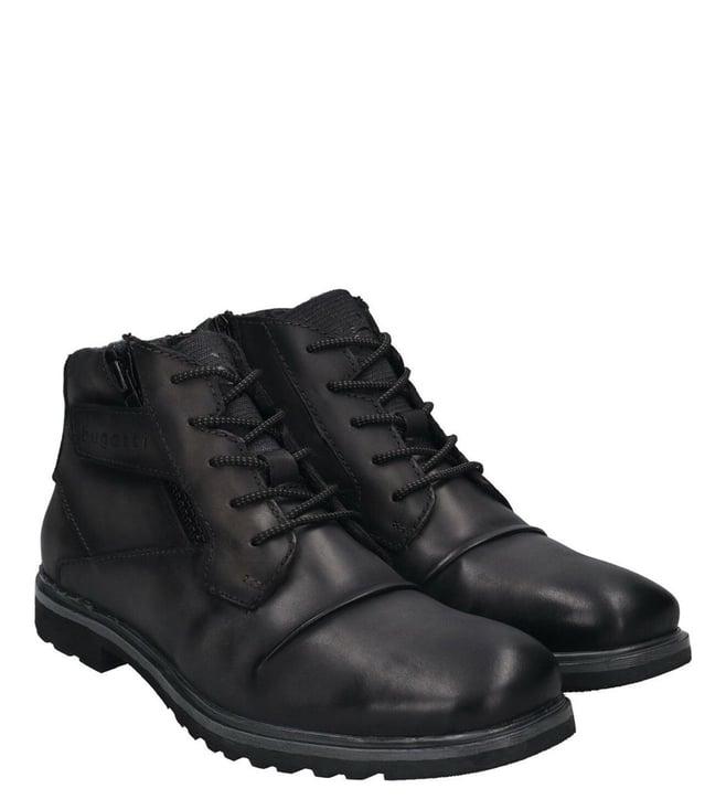 bugatti men's vittore dark grey ankle boots