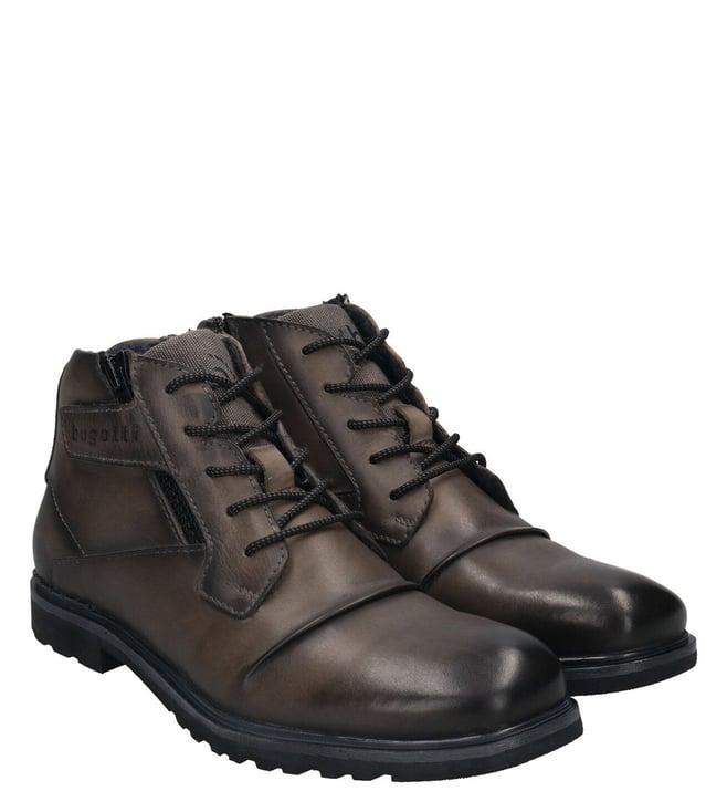 bugatti men's vittore taupe ankle boots