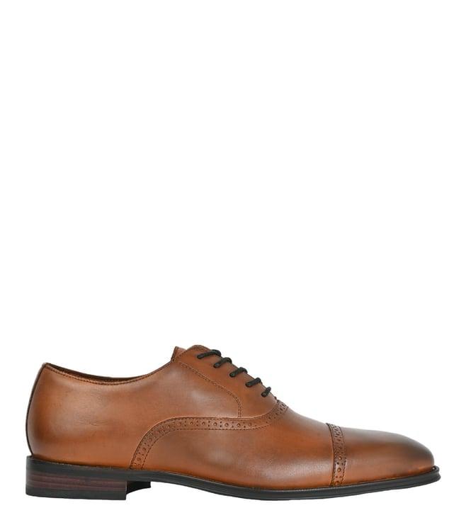 aldo men's cunningham220 cognac oxford shoes