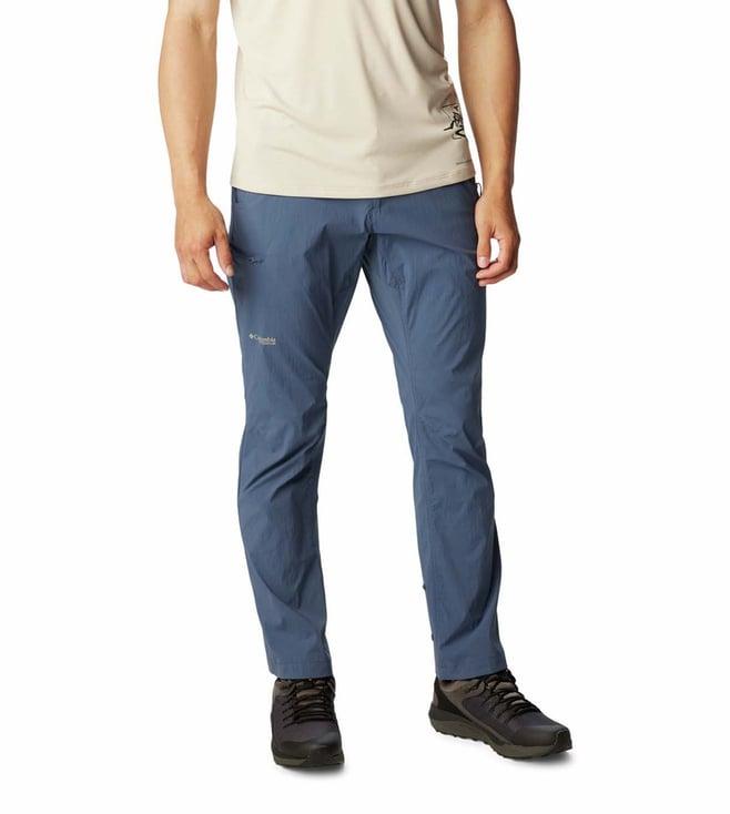 columbia mens blue wanoga lightweight pants