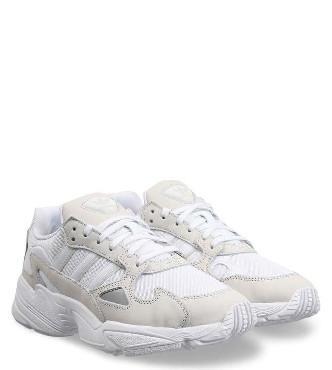 adidas originals women's falcon white sneaker