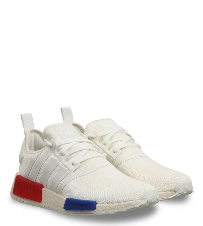 adidas originals men's nmd white sneakers