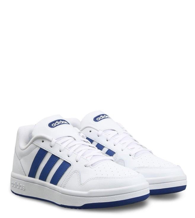 adidas men's postmove white sneakers