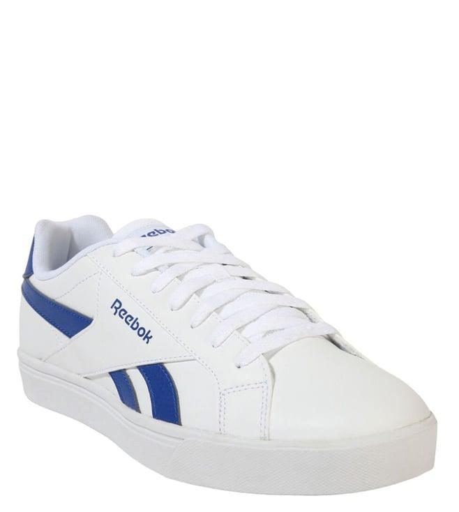 reebok men's complete 3 low white sneakers