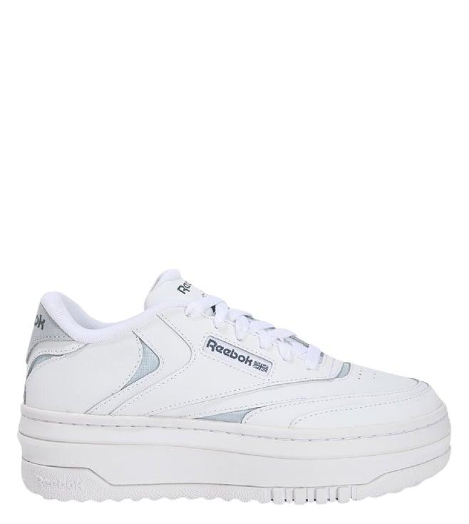 reebok women's club c extra white sneakers