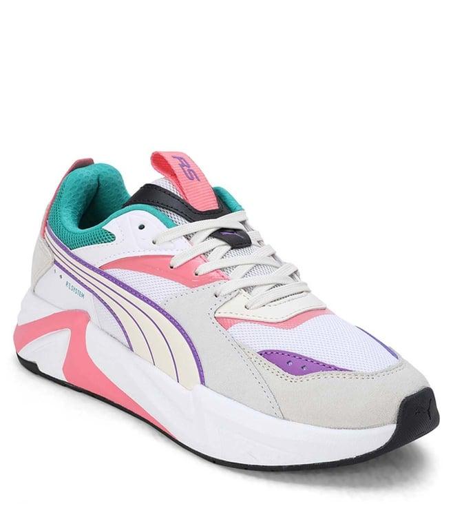 puma women's rs-pulsoid white sneakers