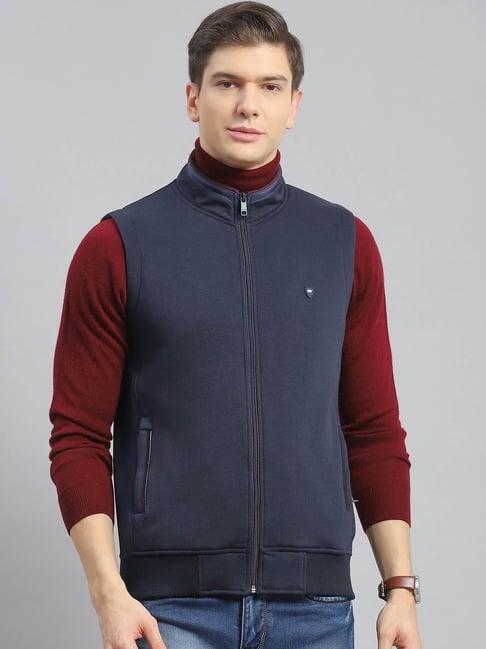 monte carlo navy regular fit jacket