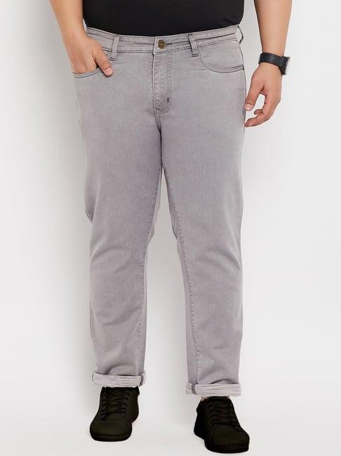 bigbanana light grey regular fit jeans