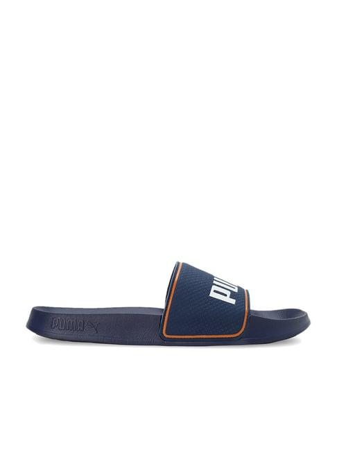 puma men's leadcat 2.0 persian blue slides