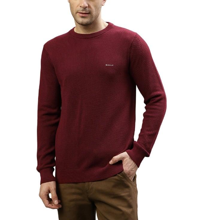 gant red fashion regular fit sweater