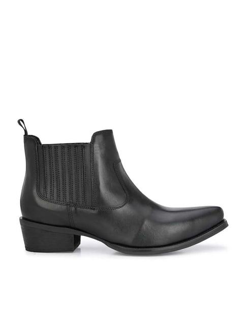 carlo romano women's black casual boots