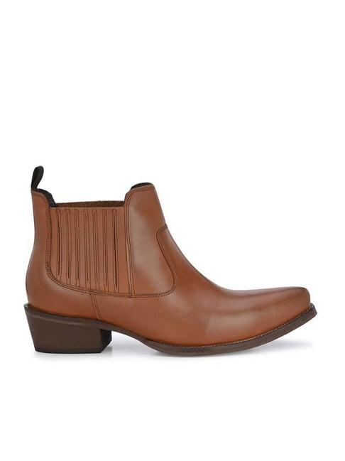 carlo romano women's tan casual boots