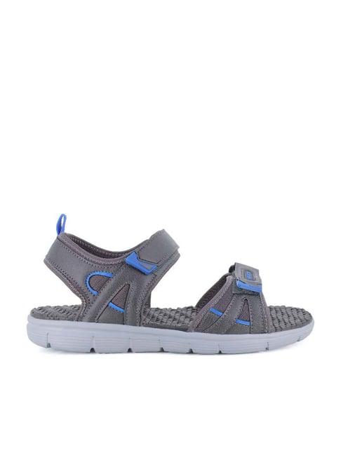 sparx men's grey floater sandals