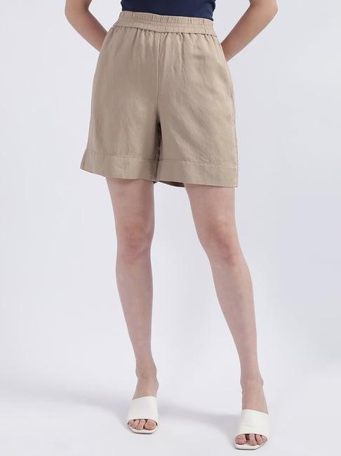 gant khaki relaxed fit shorts