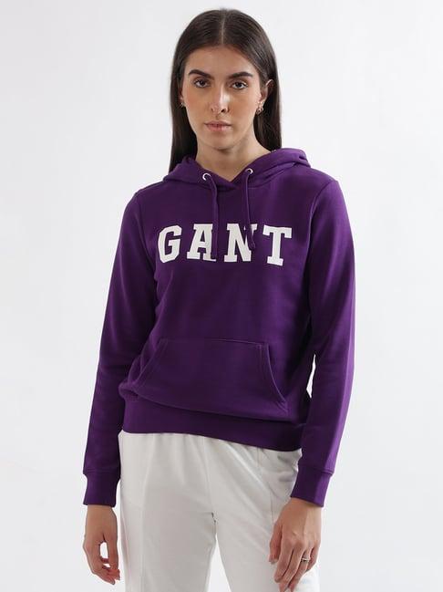 gant purple graphic print sweatshirt