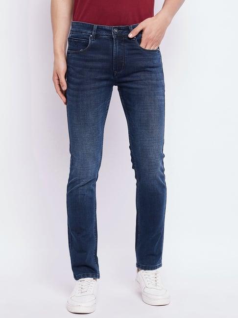 duke deep indigo slim fit jeans