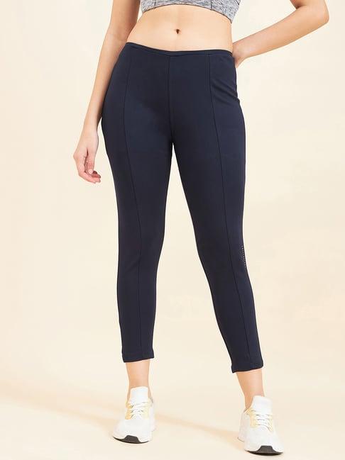 sweet dreams navy mid rise sports tights